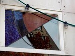 Glas in lood in het trappenhuis.
<br/>
Gert-Jan Lobbes, 2019
